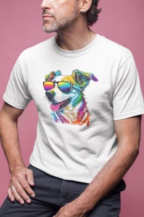 Арт джак ръсел с очила